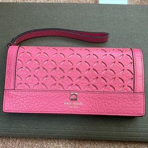 Kate Spade Large Wallet (hot pink)